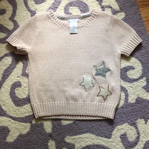 Girls Tahari shortsleeved sweater